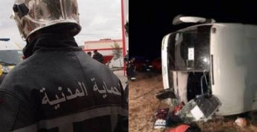 Un bus se renverse à Tiaret l accident fait un lourd bilan Algerie360