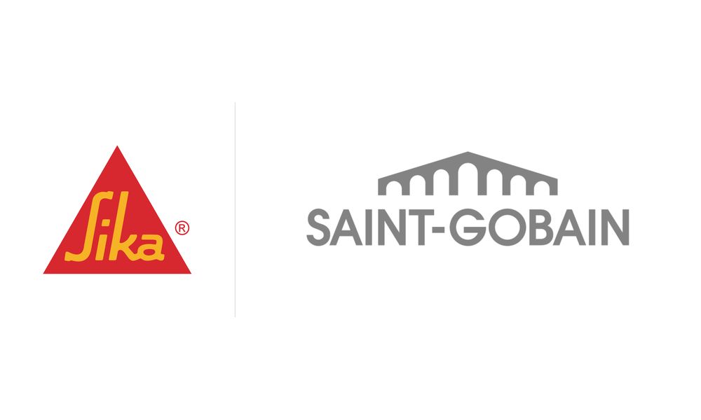 Сен гобен. Сен Гобен логотип. Saint-Gobain дочерние компании.