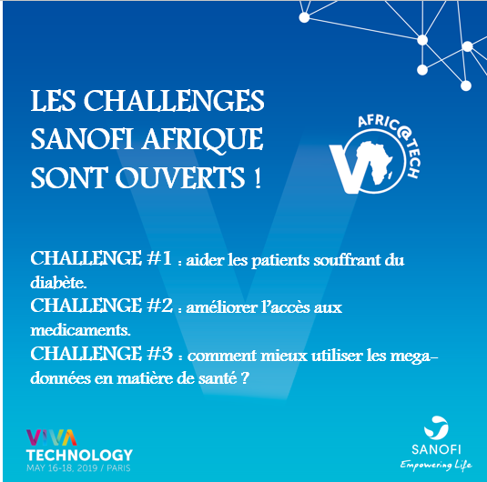 Africtech Viva Technology 2019 Sanofi Lance 3 Challenges Aux Start Ups Africaines Pour 