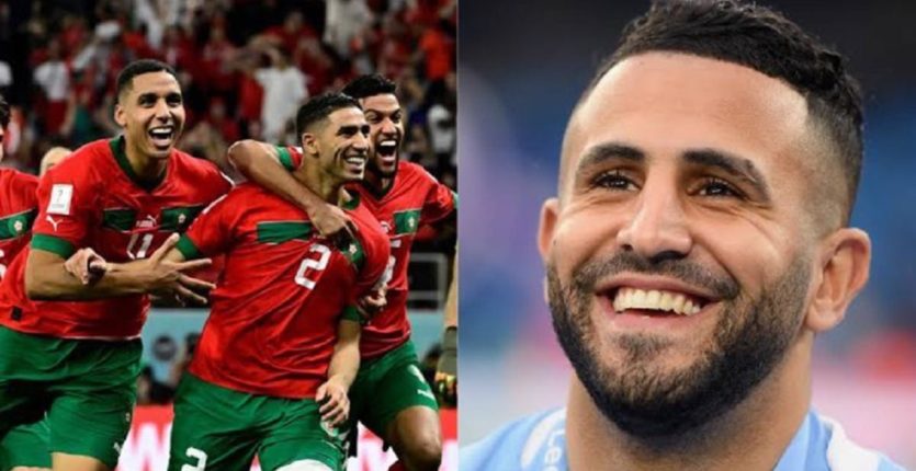 Coupe Du Monde 2022 Mahrez Encense Léquipe Du Maroc Algerie360 7773