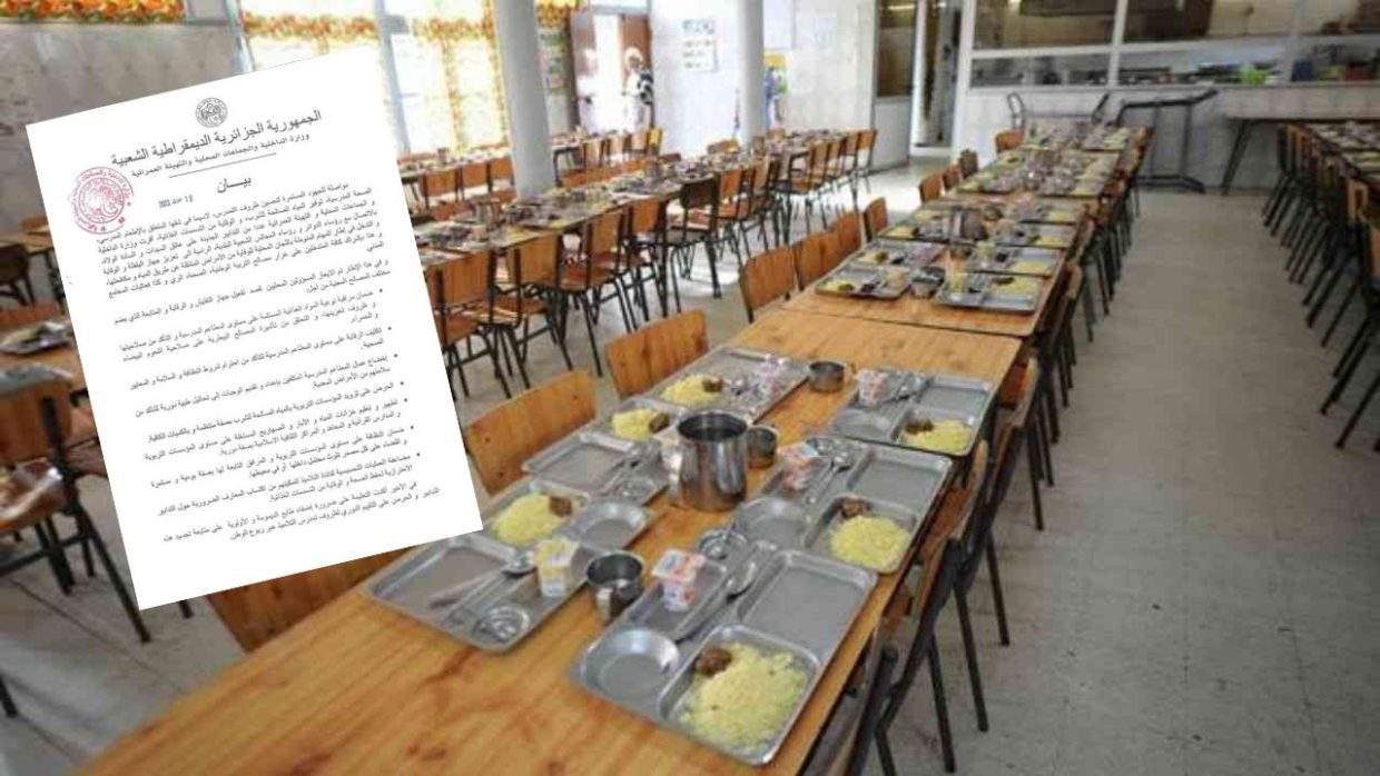 School health and catering: new measures from the Ministry of the Interior