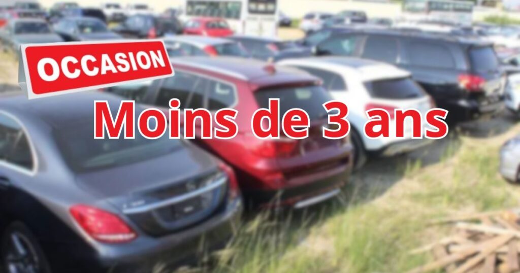 Voitures de moins de 3 ans : Ces catégories ne sont pas concernées par les restrictions