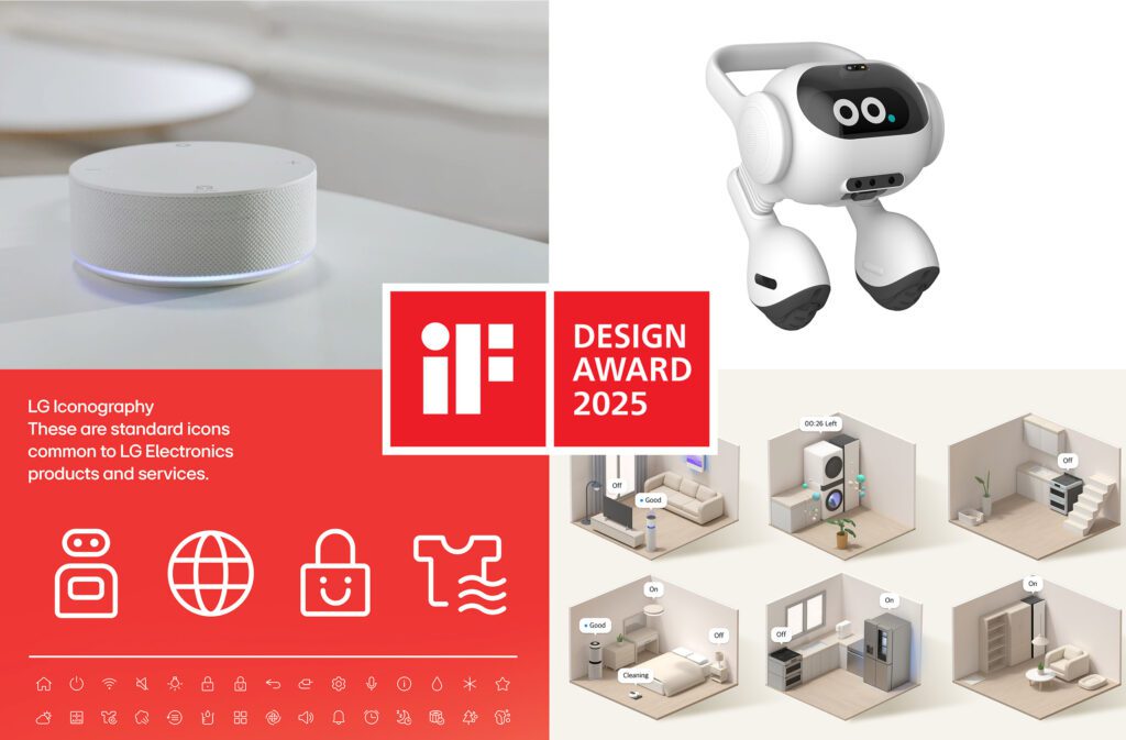 Pour l’excellence de son design, LG décroche 36 prix aux iF Design Award 2025, dont un Gold Award !